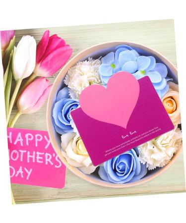 Housoutil 3 Boxes Preserved Flower Decoration Mothers Soap Flowers Gift Artificial Soap Flowers Soap Rose Flower Petals Rose Soap Flowers Christmas Decorations Fragrance 16.2X16.2X8.2CMx3pcs Bluex3pcs - Buy Online on GoSupps.com