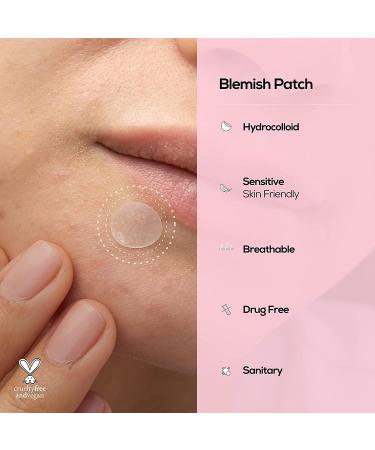 Hanhoo 36 Count Blemish Patch | Hydrocolloid Spot Treatment for Pimples | Acne Cover & Oil Absorption | Cruelty-free & Vegan | Face and Body Zits Treatment - Buy Online on GoSupps.com
