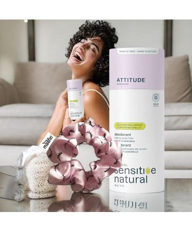 Buy Attitude Deodorant for Women - Aluminum Free Baking Soda Free Sensitive Skin Formula with Oatmeal & Chamomile - Effective All Day Protection - Buy Online on GoSupps.com