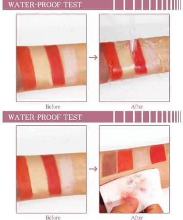 Botiniv Cheek Stick - White Highlighter Makeup Stick | Makeup Stick Foundation Stick for Face Waterproof Nuance Pencil Long-Lasting Makeup - Buy Online on GoSupps.com
