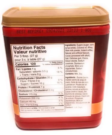 Hills Bros. White Chocolate Caramel Cappuccino 453g - Buy Online on GoSupps.com