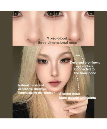 WJnflQN Contour Stick Easy to Apply Bronzing Powder Natural Light Moisturizing Bronzer for Wedding Daily Party Beach Home - Buy Online on GoSupps.com