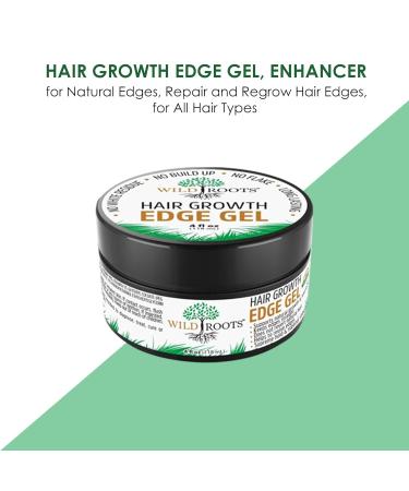 Wildroots Hair Growth Edge Gel | Stimulate Growth & Tame Flyaways - 4oz | International Shipping Available - Buy Online on GoSupps.com