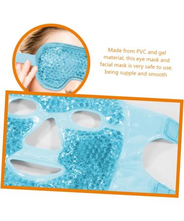 PopetPop Cool Eye Mask Set - Anti-Swelling Compression Mask for Relaxation & Sleep | Ice Facial Mask for Women - Buy Online on GoSupps.com