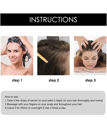 3 Bottle Fermented Rice Water Hair Growth Serum - Hair Loss & Thinning Treatment - Buy Online on GoSupps.com