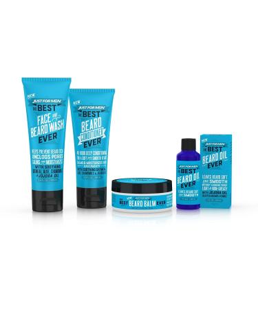 Just For Men Beard Conditioner - Oatmeal, Aloe, Chamomile & Jojoba Oil - 3 fl oz - Buy Online on GoSupps.com