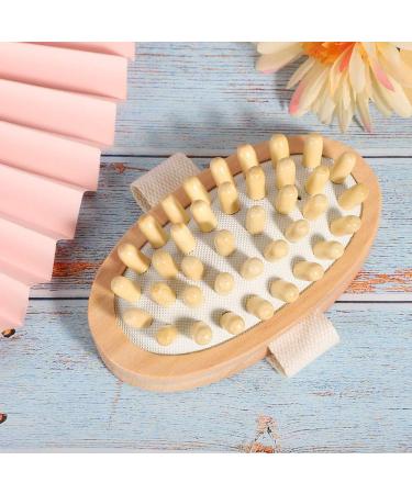 Shower Brush for Lymphatic Cellulite Massage and Dry Brushing - Body Scrubber and Hair Massager - Buy Online on GoSupps.com