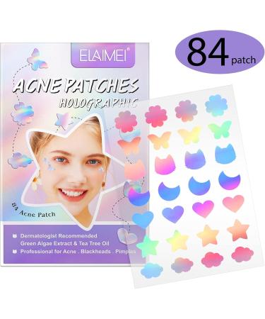 KLLALO Acne Pimple Master Patch Intensive 84 Pieces Button Patch Acne Patch Spot Effective Treatment with Hypoallergenic Tea Tree Oil Laser 84 pieces - Buy Online on GoSupps.com