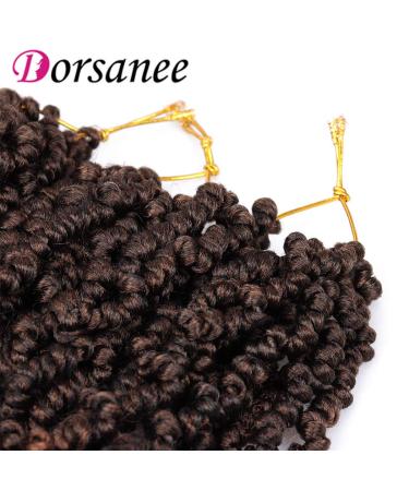 Pre-twisted Spring Twist Crochet Hair Short Curly Braids 8 inch (Pack of 4) T30 - Synthetic Hair Extensions - Buy Online on GoSupps.com