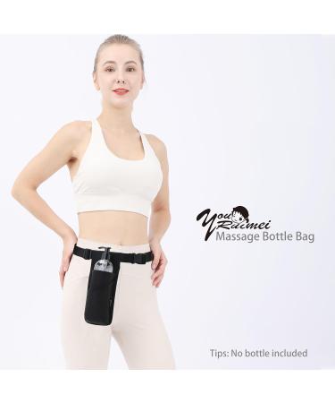 Professional Massage Therapist Holster with Adjustable Belt | Massage Bottle & Lotion Bag | Black (XJ-1KD) - Shipping Worldwide - Buy Online on GoSupps.com