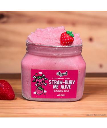 Straw-Bury Me Alive Exfoliating Scrub - Strawberry Scent 18oz | Hydrate & Nourish Skin - International Shipping Available - Buy Online on GoSupps.com