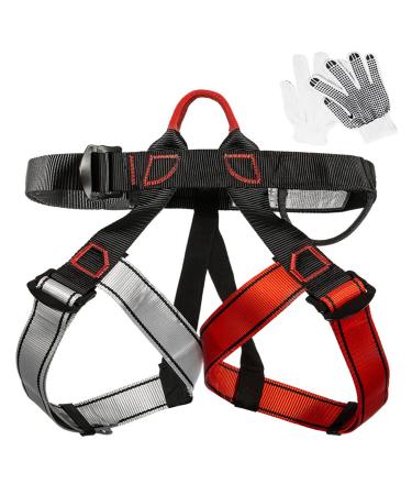 Climbing belt crash protection safety belt waist adjustable climbing straps fortifying climbing goods Widerer Himdurt maximum load 480kg half body climbing belt for mountaineering climbing - Buy Online on GoSupps.com