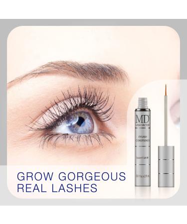 MD Lash Factor Eyelash Growth Serum for Fuller, Longer & Denser Lashes | Women's Eyelash Enhancer | 3 Month Supply - 0.1 Fl Oz - Buy Online on GoSupps.com