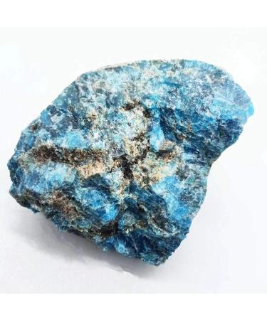Room Decoration 1 Piece 50G-300G Natural Rock Raw Material Apatite Quartz Specimen Rough Stone Stones (Color : 250g-300g 1pc)