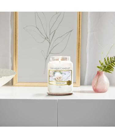 Yankee Candle Wedding Day - Large Scented Candle in Glass | Up to 150 Hours Burn Time - Buy Online on GoSupps.com