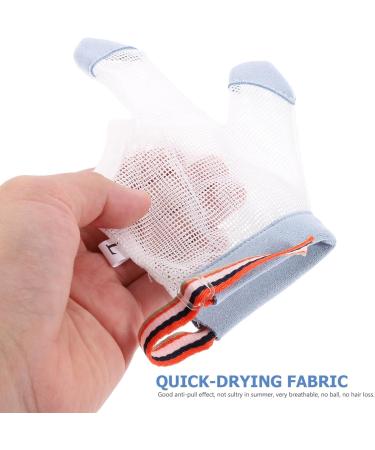 Stop Thumb Sucking  1 Pair Baby Anti Eating Gloves No Scratch Breathable Finger Thumb Protector Thumb Sucking Stop for Kids Stop Thumb Fingers Sucking (L) - Buy Online on GoSupps.com