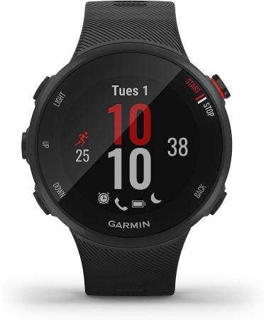Garmin Forerunner 45S GPS Running Watch | Coach Training Plan | Black (39mm) - Buy Online on GoSupps.com