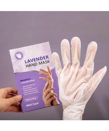Deep Moisturising Hand Mask for Dry Cracked Hands Hand Moisturising Gloves - Hand Masks Hand Care Spa Treatment Soothe & Hydrate Dry Skin Nails Cuticles - 5 Packs Lavender Lavender #1 - Buy Online on GoSupps.com