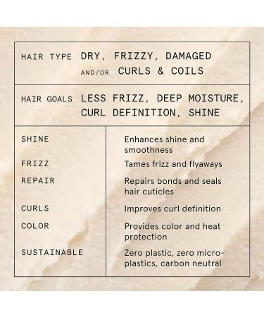 SUPERZERO Shine + Anti Frizz Hair Serum Treatment Bar - 1 Bar, 1.5 oz, No Synthetic Fragrances - Buy Online on GoSupps.com