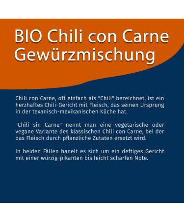 Jeske Sports Supplies Tasty Pott Spice mixtures 3 I spices I coffee spice I smoothie I spice mixtures I dip I sauce Bio Chili con Carne spices 100g - Buy Online on GoSupps.com