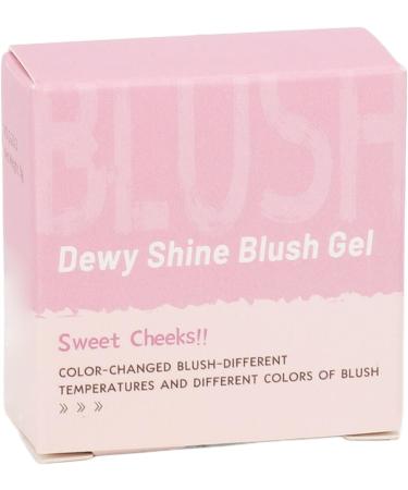 Color Changing Cream Blush Moisturizing Nourishing Waterproof Lasting Glitter Cream Blusher for Makeup - Buy Online on GoSupps.com