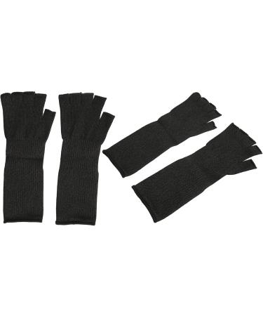 Buy Verdant Touch Safe Protector - Level 5 Cut-Resistant Safety Cuffs with Finger Holes 40 cm Length Multi-Colored 2 Pairs | International Shipping Available - Buy Online on GoSupps.com