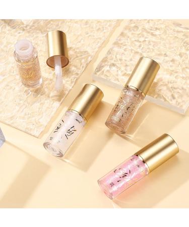 Plump Lip Glow Lot de 3 huiles l vres avec grande t te de pinceau hydratant non collant et hydratant Finition brillante pour les l vres nourrissantes - Buy Online on GoSupps.com