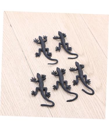10-Pack Halloween Simulation Gecko Toys - Creepy Mini Gecko Party Props & Decorations (3.5x8cm) - Buy Online on GoSupps.com