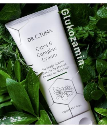 FARMASi Dr. C. Tuna Extra-G Complex Massage Cream - Refreshing & Moisturizing with Glucosamine Horse Chestnut & Menthol - 150ml for Intense Hydration | International Shipping Available - Buy Online on GoSupps.com