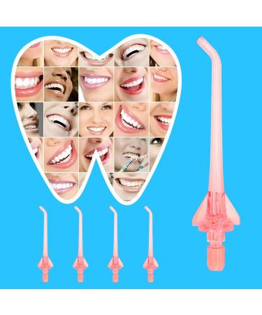Replacement Water Flosser Tips for COSLUS Oral Irrigator | Compatible with F5020E & G-4 Classic Jet Tips (Pink) - Fast International Shipping - Buy Online on GoSupps.com