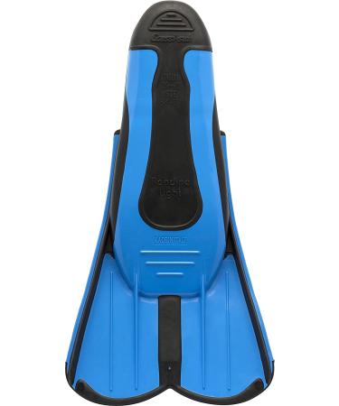 Cressi Short Full Foot Pocket Fins - Made in Italy for Swimming & Training | Blue - US 11/12, US 12/13, EU 45/46 - Buy Online on GoSupps.com