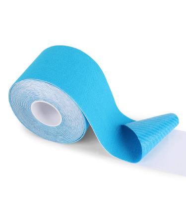 FITOP Cotton Kinesiology Tape Physio Tape 5 mx 5 cm (Blue) - Buy Online on GoSupps.com