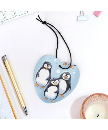 5 Pcs Car Air Fresheners Hanging Air Freshener Cute Penguins Hanging Scented Cards Fragrance Scented Cards for Car Car Aromatherapy Tablets for Car - Buy Online on GoSupps.com