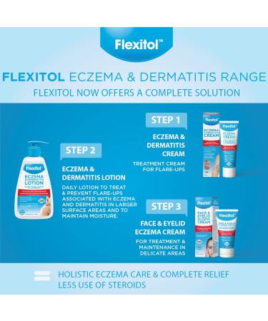 Flexitol Naturals Eczema Cream for Symptomatic Relief of Eczema Dermatitis - Buy Online on GoSupps.com