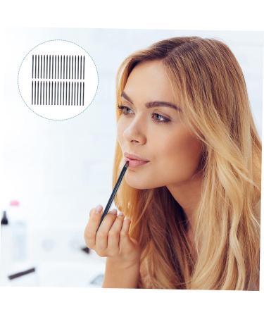 Balacoo 100 Pcs Disposable Lip Brush & Makeup Applicators - Soft Lipstick & Concealer Wands for Travel | Ideal for Makeup Artists & Beauty Lovers - Buy Online on GoSupps.com