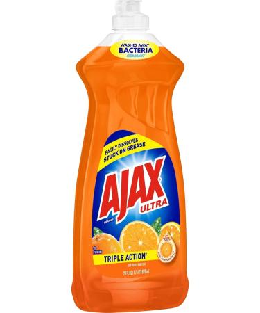 Buy Ajax Triple Action Dish Liquid - Orange 28 oz | Best Eco-Friendly Dish Soap for International Shipping - Buy Online on GoSupps.com