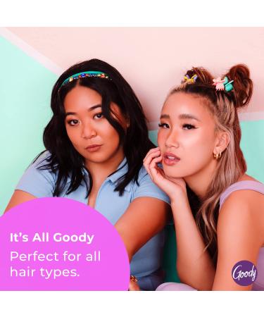 Goody Ouchless Flex Thin Pressure-Free Headband 2 Count - Black/Brown - Pain-Free Hair Accessories for Women and Girls - Buy Online on GoSupps.com