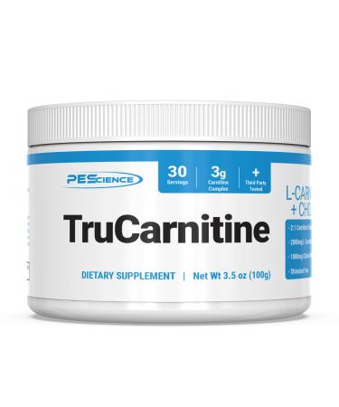 PEScience TruCarnitine, L-Carnitine-L-Tartrate Superior Absorption Formula, 30 Serving