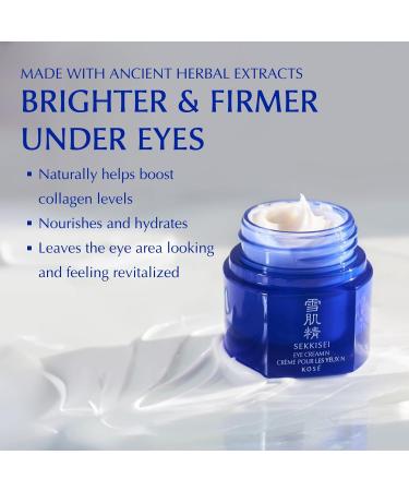 SEKKISEI Eye Cream - Ceramide & Collagen Boosting Moisturizer 0.07 oz - Hydrating Eye Care for All Skin Types - International Shipping Available - Buy Online on GoSupps.com