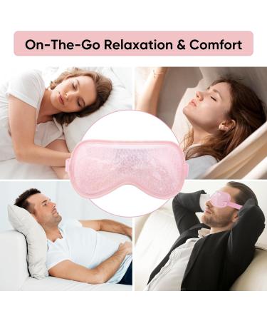 Albert Austin Cooling Eye Mask for Puffy Eyes Reversible Soft Plush Cold Eye Mask Relieves Sinus Pain Headache Migraine Reusable Hot Cold Therapy Cooling Gel Eye Mask Dark Circles Swollen Eyes - Buy Online on GoSupps.com