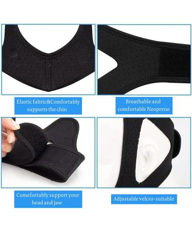 Adjustable Snoring Chin Strap - Comfortable Snore Reducing Aid for Men & Women | Stop Snoring Devices - Buy Online on GoSupps.com