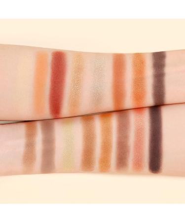 Dinglong New 16 Colors Nude Eyeshadow Palette Matte Shimmer Glitter Multi-Reflective Shades Ultra Pigmented Complexion Eye Shadow Makeup - Buy Online on GoSupps.com