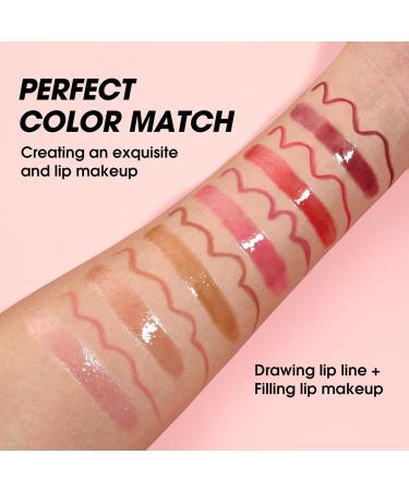  G n rique Lip pencil makeup lip pencil long-lasting lip oil moisturizing lipstick oil long-lasting lipliner pencil and travel lip gloss - Buy Online on GoSupps.com