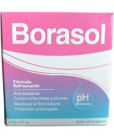 Borasol Antiseptic Powder 4oz 114g - Effective Antimicrobial Solution - Buy Online on GoSupps.com