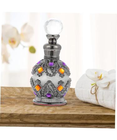 Healeved Perfume Bottle Retro Dispenser Bottle Perfume Dispenser Essential Oil Dispenser Cosmetic Bottle Essential Oil Bottle Perfume Storage Bottle Perfume Container Perfume Glass Bottle - Buy Online on GoSupps.com