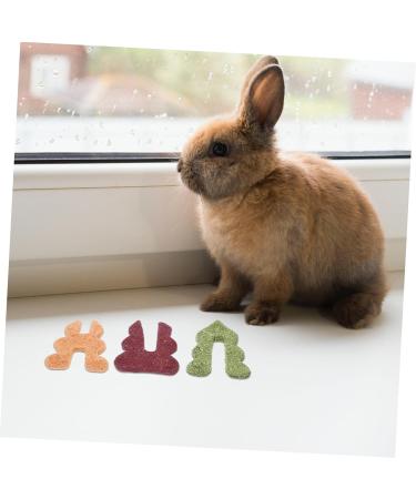 BUGUUYO Rabbit Snacks Guinea Pig Treats Rabbit Treats for Bunnies Bunny Cage Accessories Fiber - Buy Online on GoSupps.com