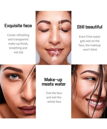 Nourishing Liquid Foundation Concealer - Easilydays Wheat Mousse Cloud Foundation Cream, Waterproof BB Cream for Brightening and Seamless Makeup (04 Caramel) - Buy Online on GoSupps.com