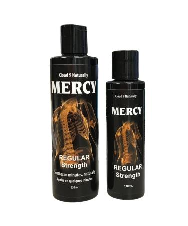 Cloud 9 Naturally Mercy Lotion Bundle Hydrating & Soothing Body Cream (7.44 fl oz + 3.72 fl oz) Made in Canada