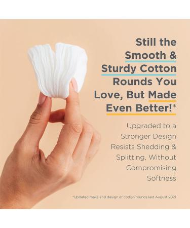 Organic Cotton Rounds 300 Count - Ideal for Makeup Removal, Eye Makeup, and Baby Care - Noleo - Buy Online on GoSupps.com