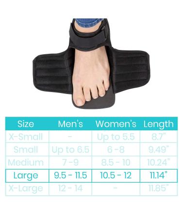 Vive Wedge Post-Op Shoe - Offloading Boot for Heel or Ankle Pain - Medical Foot Recovery (Men's 9.5-11.5/Women's 8.5-10) Large - Buy Online on GoSupps.com